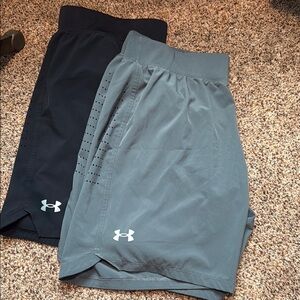 Under Armour Men's Athletic Shorts - Black and Gray